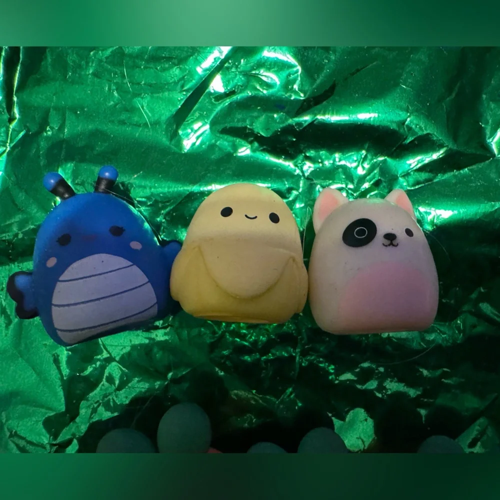 Squishalongs by Squishmallow mini figure bundle